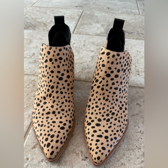 Dolce Vita Shoes - Leopard Print Ankle Boots